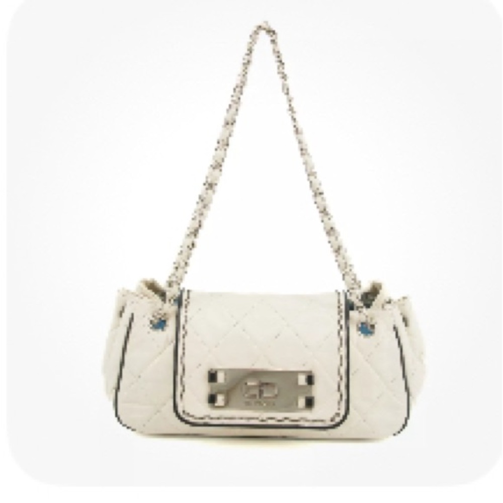 Chanel East West Shoulder 2.55 Mademoiselle Accordion Flap Shoulder Bag